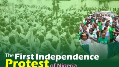 Nigeria's independence protest lasted for about three months and was wrapped around dissatisfaction with working conditions which British colonists initially tried to dismiss.