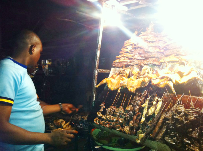 On one side, Obalende in the Eti-Osa district offers tasty nightime experience but there also the wild life of sex workers mixed with that.