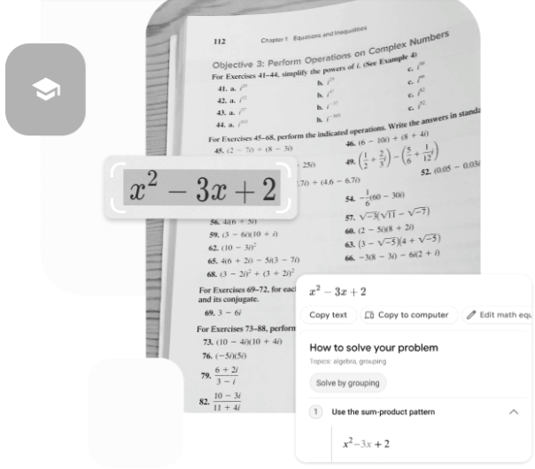 There is Lens offering opportunities to get homework done, making Google more relatable to young learners in a fast-paced world.