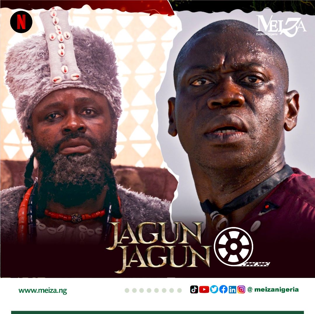 Femi Adebayo and Lateef Adedimeji are two opposing battle-hardened figures in the new Netflix original film, 'Jagun Jagun'.