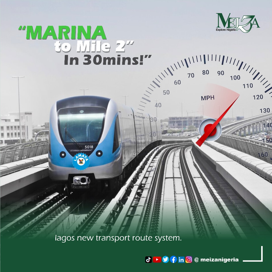 City officials plan to spread through the whole of Lagos with the train rides.