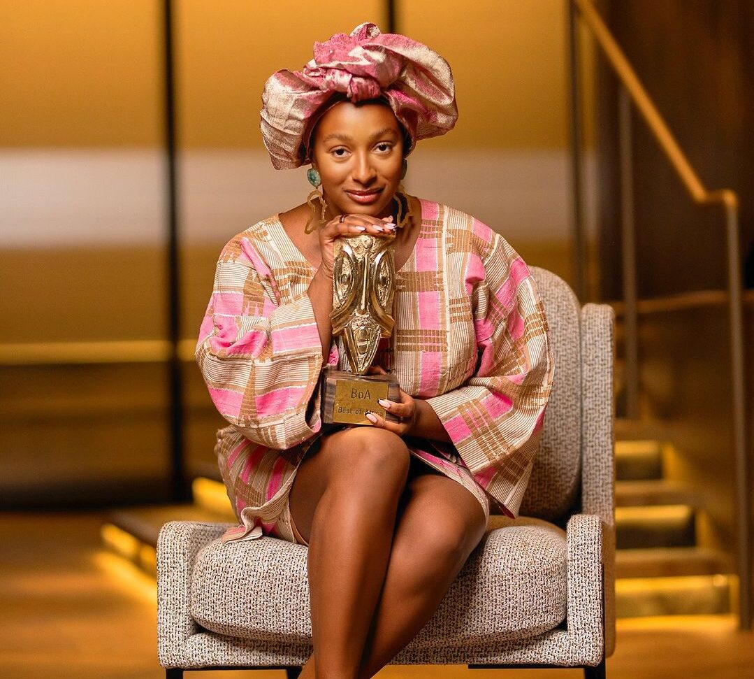 Why has DJ Cuppy been awarded with the Philanthropic Endeavour Leadership Award? One reason is for her role in helping Africans living in UK communities - such as those in Oxford.