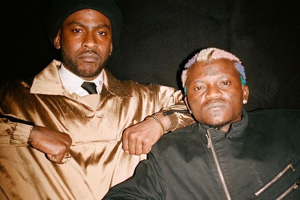 Skeptis Rapper Spot Portable in London walking down the British Fashion Awards 2023 ...