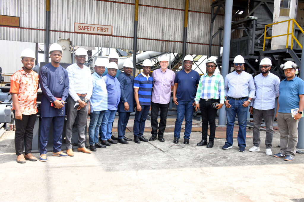 On Friday 10 May 2024, the Nigerian Content Development and Monitoring Board (NCDMB) Executive Secretary, Engr. Felix Omatsola Ogbe led a team to visit companies who specialise in pipe coating services.