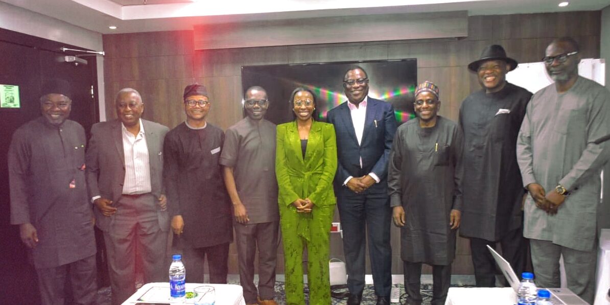 NCDMB's Executive Secretary Engr. Felix Ogbe inaugurated new Nigerian Content Research and Development Council (NCRDC) team on Monday 14 October 2024 while in Lagos.