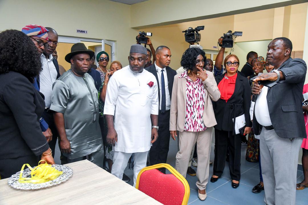 The gathering saw two state-of-the-art Engineering Design Studios and a fully furnished 100-seater Main ICT Lecture Hall housing computers and smartboards being commissioned for use.