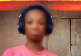 Face blurred Aisha Suleiman, 16, has been taken in by the authorities over the death of five teenagers in her age group who were reportedly poisoned through the food she served.